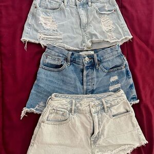 PacSun Denim Shorts Bundle